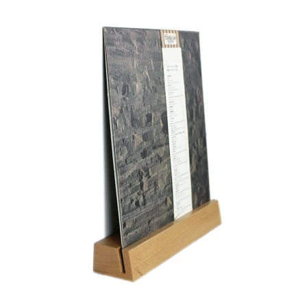 Vinyl On-Wall Display Rack (Madera)