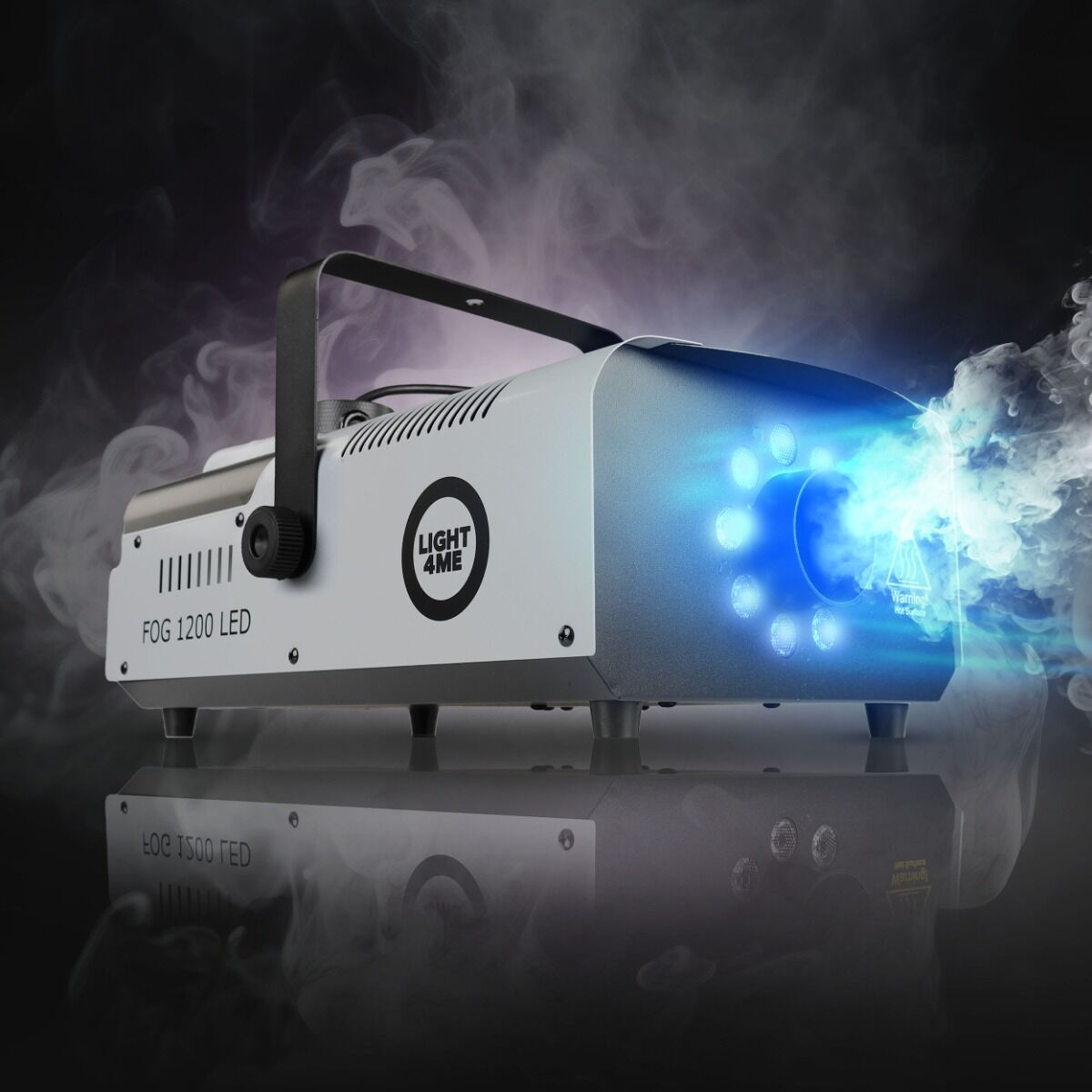 Light4Me Fog 1200 LED Máquina de niebla de 1200W con LED