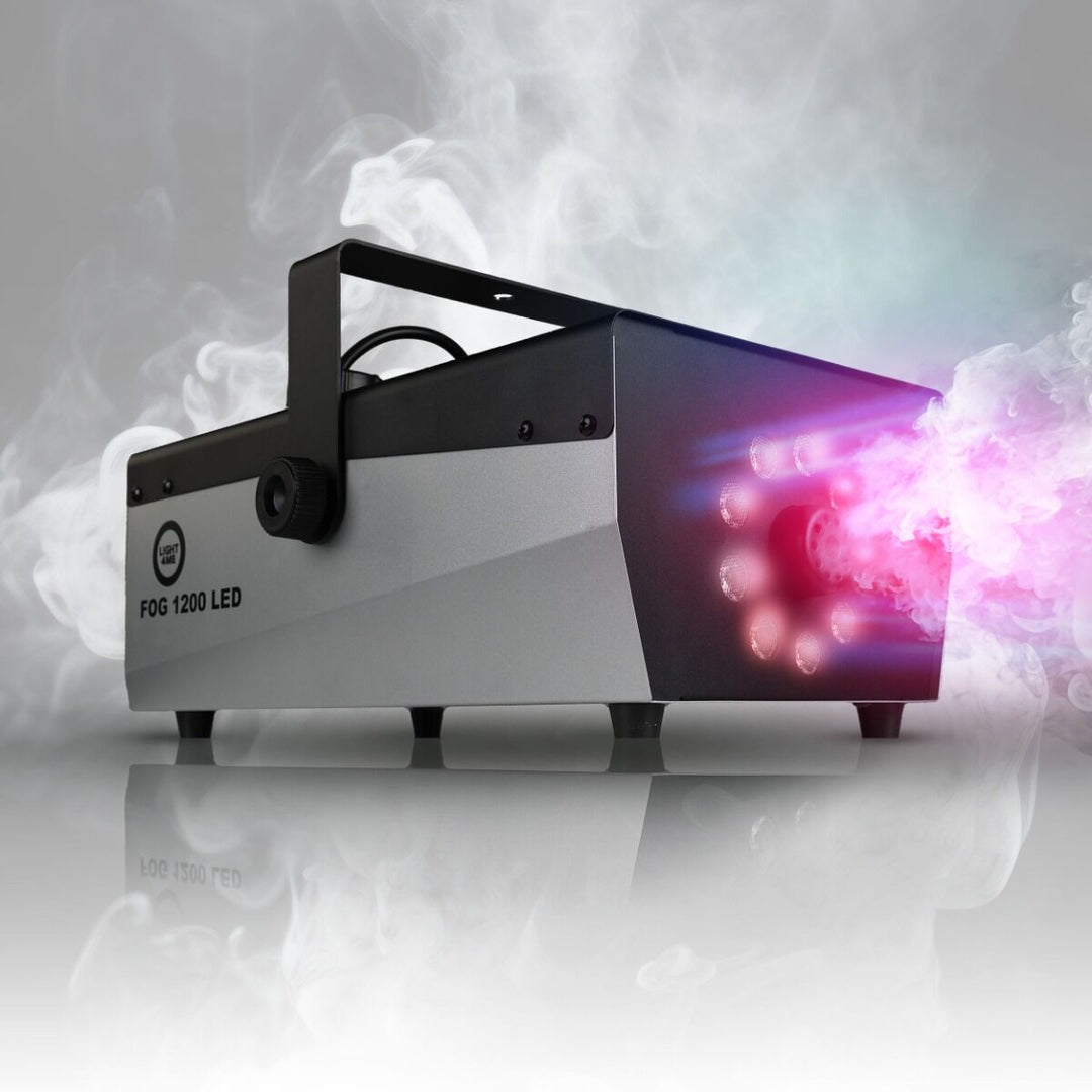 Light4Me Fog 1200 LED V2 Máquina de niebla 1200W con RGBW LED & DMX