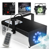 Light4Me Fog 1200 LED V2 Máquina de niebla 1200W con RGBW LED & DMX