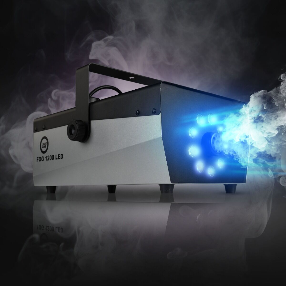 Light4Me Fog 1200 LED V2 Máquina de niebla 1200W con RGBW LED & DMX