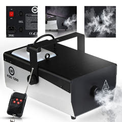 Light4Me Fog 1200 V2 Máquina de niebla 1200W con mando a distancia inalámbrico y DMX