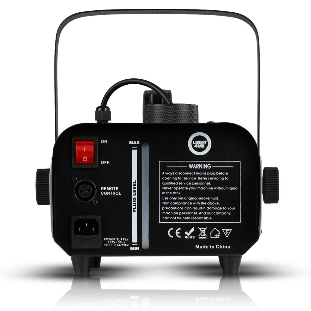 Light4Me Fog 900 Máquina de niebla 900W con mando a distancia inalámbrico