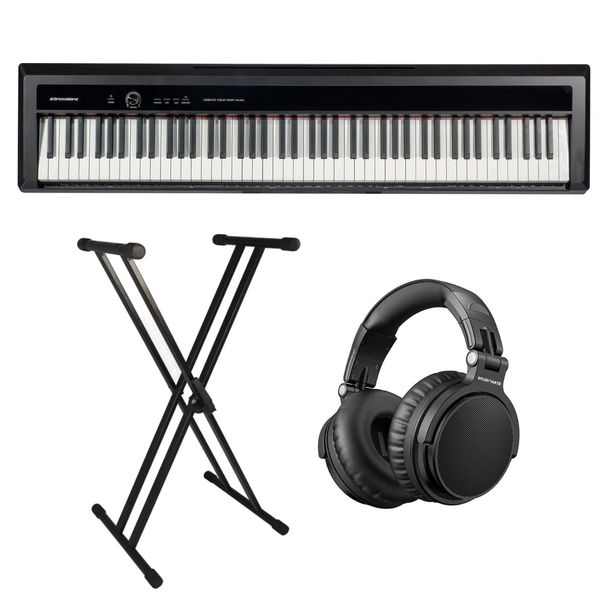Grooveland P450 El Piano Pack (Negro)