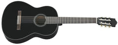 Yamaha C40II Guitarra clásica española Paquete de inicio (Negro)