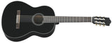Yamaha C40II Guitarra clásica española Paquete de inicio (Negro)