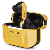 Aiwa ETWS-330YL auriculares TWS, Amarillo