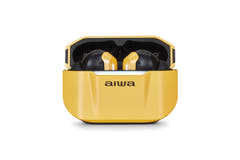 Aiwa ETWS-330YL auriculares TWS, Amarillo