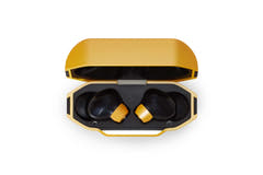 Aiwa ETWS-330YL auriculares TWS, Amarillo
