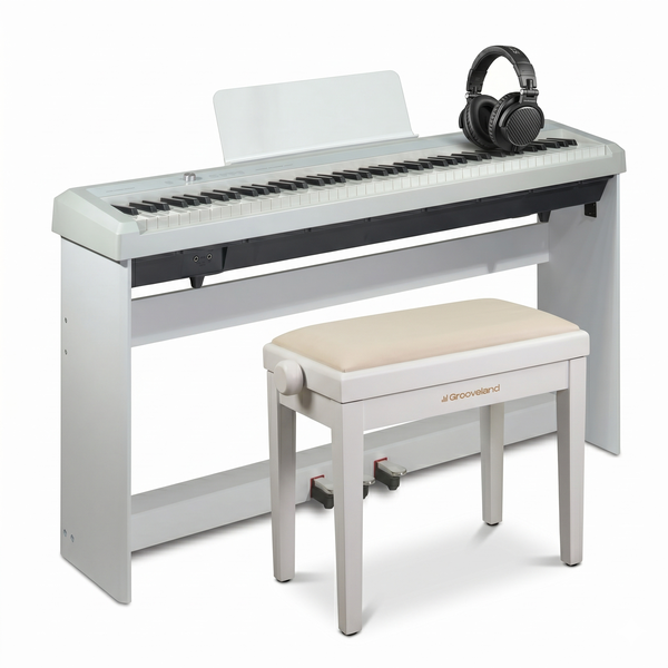 Grooveland P450 Piano Pack completo (Blanco)