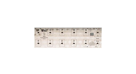 ENGL Z12 MIDI controlador de pie, 128 posiciones