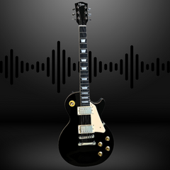V-TONE VLP1 BK Guitarras Eléctricas 4/4 Les Paul HH – Black Gloss
