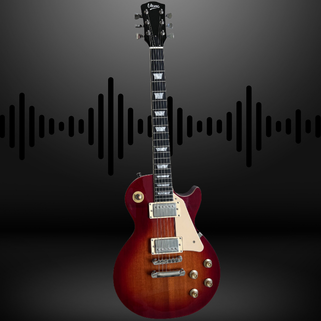 V-TONE VLP1 BS Guitarra eléctrica 4/4 Les Paul Honey-Wine
